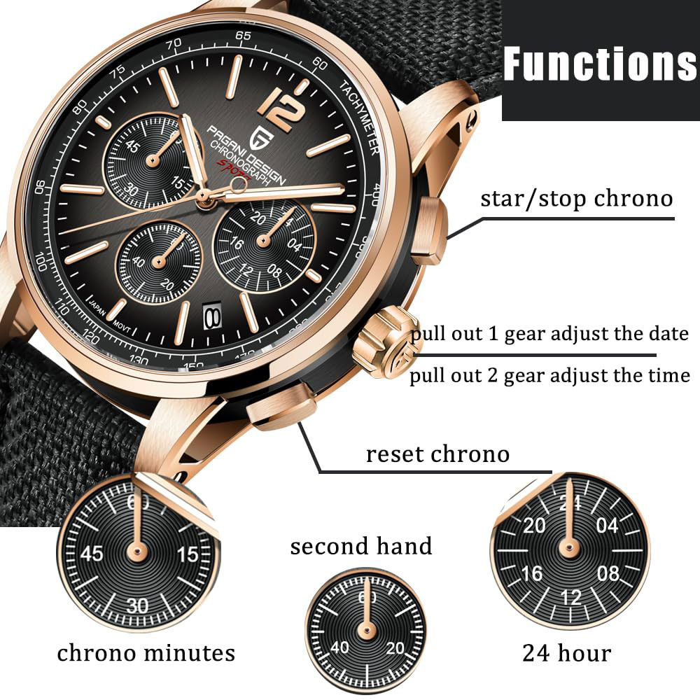 Circle Hook Set - PAGANI DESIGN Nuovo orologio da uomo