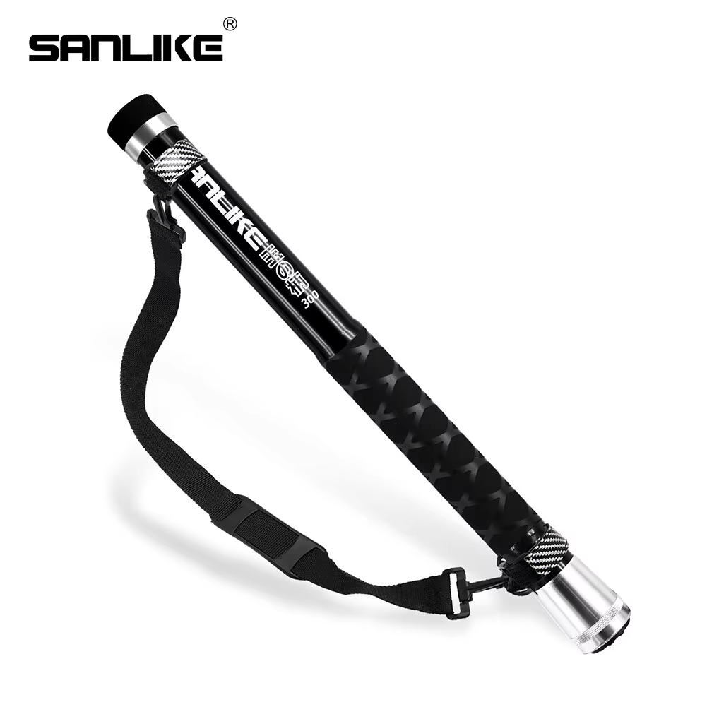 Landing Net Telescopic - SANLIKE 3m Nero Telescopico Rete da