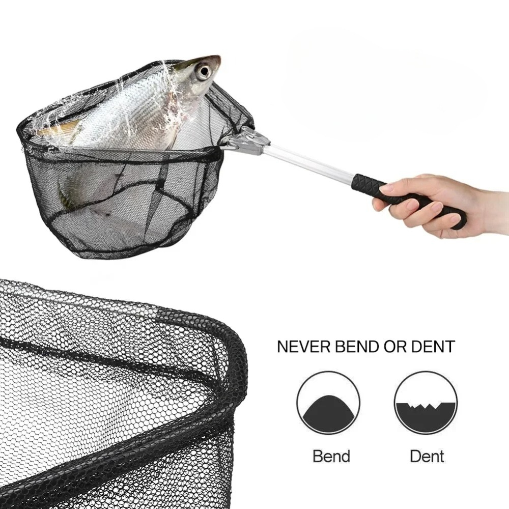 Landing Net Telescopic - Guadino Telescopico Pieghevole 150/170cm per Pesca
