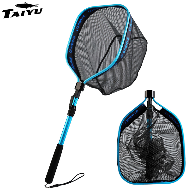 Landing Net Telescopic - Rete da pesca scalabile, palo in