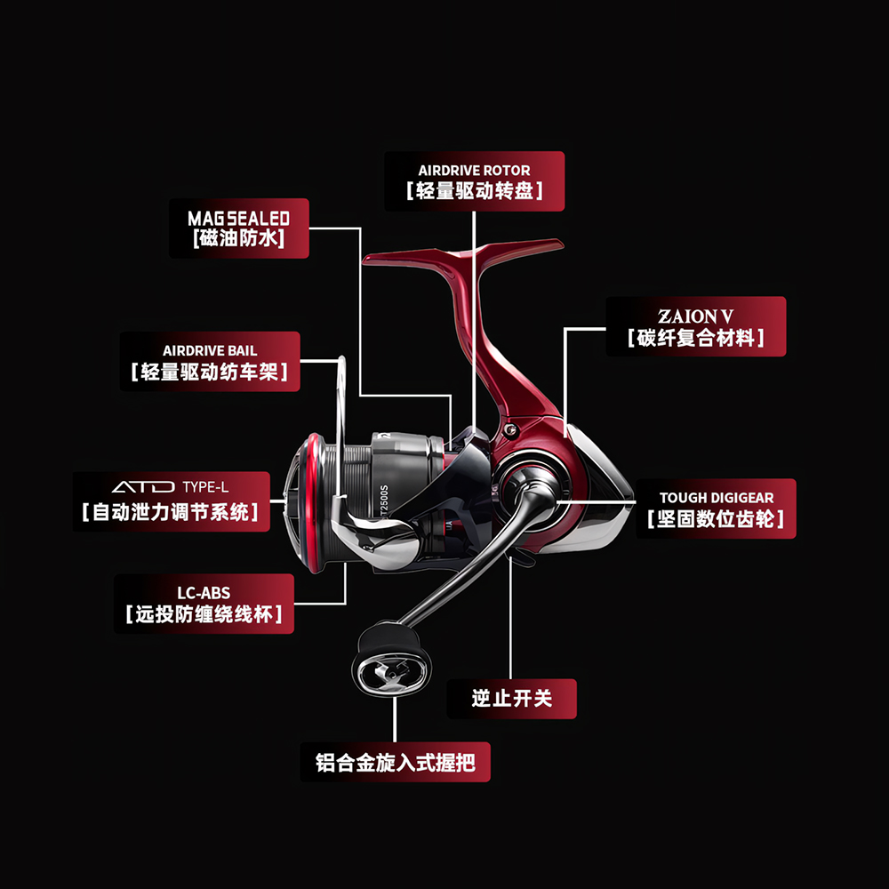 2025 NUOVO DAIWA FUEGO CS LT M - Fishing Equipment Daiwa recensione e prezzo