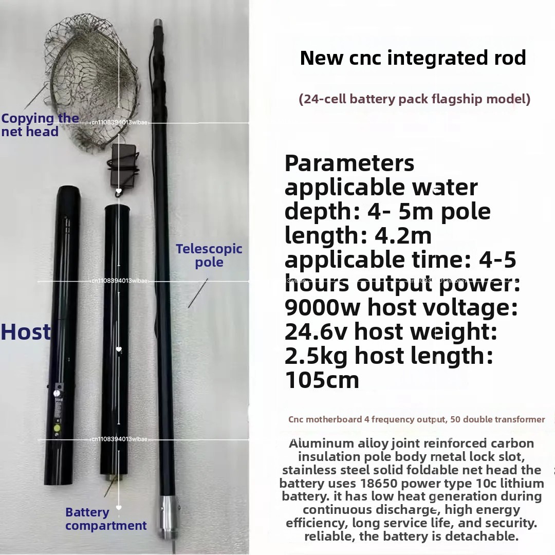 Rete da Pesca Elettrica Telesc - Landing Net Telescopic recensione e prezzo