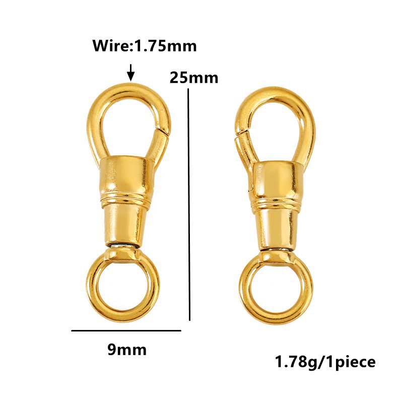 2 Pezzi Chiusura a Moschettone - Circle Hook Set recensione e prezzo