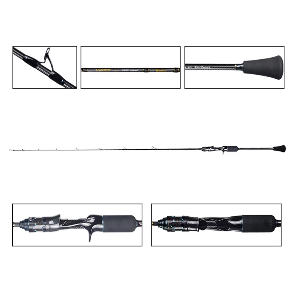 Canna da Pesca Slow Jigging in - Carbon Fishing Rod recensione e prezzo